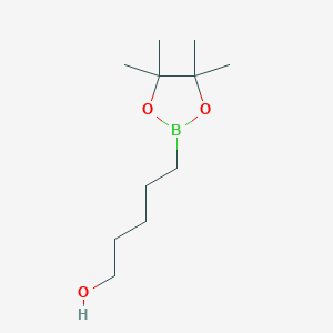 5-(4,4,5,5-Tetramethyl-1,3,2-dioxaborolan-2-yl)pentan-1-ol