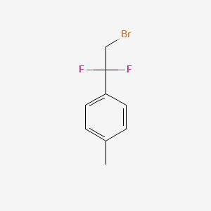 1-(2-Bromo-1,1-difluoroethyl)-4-methylbenzene