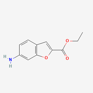 Ethyl 6-aminobenzofuran-2-carboxylate