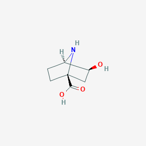 (1S,3S,4R)-3-Hydroxy-7-azabicyclo[2.2.1]heptane-1-carboxylic acid