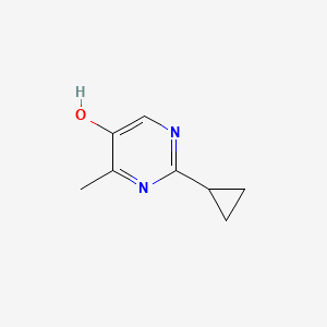 2-Cyclopropyl-4-methylpyrimidin-5-ol