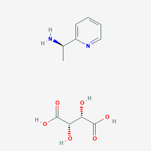 (R)-1-(pyridin-2-yl)ethanaMine (2S,3S)-2,3-dihydroxysuccinate