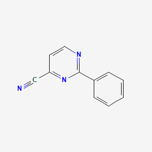 2-Phenylpyrimidine-4-carbonitrile