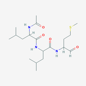 molecular formula C18H33N3O4S B1176585 Calpain inhibitor II CAS No. 145757-50-2