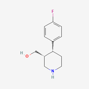 ((3R,4R)-4-(4-Fluorophenyl)piperidin-3-yl)methanol