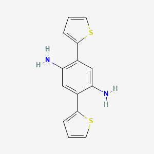 2,5-Bis(thiophen-2-yl)benzene-1,4-diamine