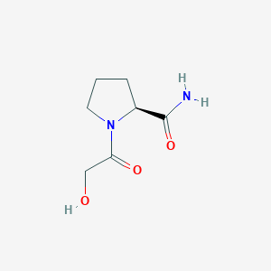 (S)-1-(2-Hydroxyacetyl)pyrrolidine-2-carboxamide