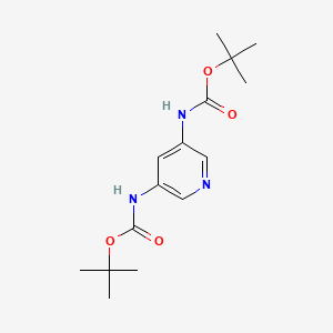 Di-tert-butyl pyridine-3,5-diyldicarbamate