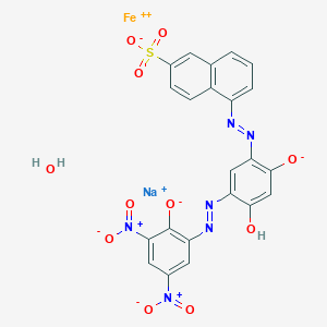 molecular formula C22H13FeN6NaO11S B1176623 Acid Brown 434 CAS No. 126851-40-9