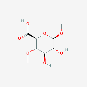 (2S,3S,4R,5R,6R)-4,5-Dihydroxy-3,6-dimethoxytetrahydro-2H-pyran-2-carboxylic acid