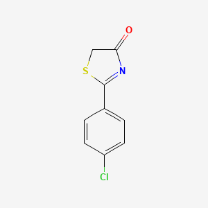 2-(4-Chlorophenyl)-4(5H)-thiazolone