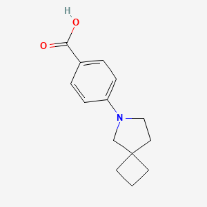 4-(6-Azaspiro[3.4]octan-6-yl)benzoic acid