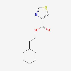 2-Cyclohexylethyl thiazole-4-carboxylate