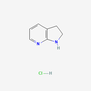 2,3-dihydro-1H-pyrrolo[2,3-b]pyridine (Hydrochloride)