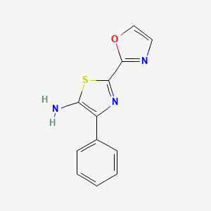 2-(Oxazol-2-yl)-4-phenylthiazol-5-amine