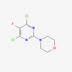 4-(4,6-Dichloro-5-fluoropyrimidin-2-yl)morpholine