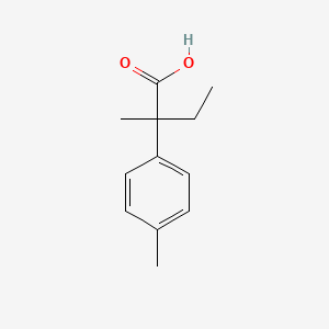 molecular formula C12H16O2 B1176712 2-Methyl-2-p-tolyl-butyric acid CAS No. 141045-47-8