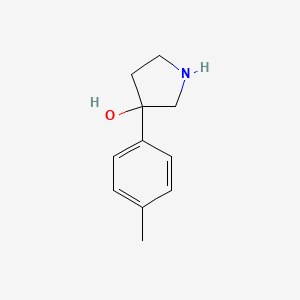 3-(p-Tolyl)pyrrolidin-3-ol