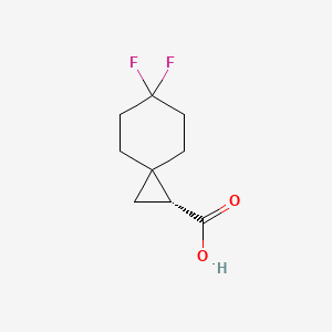 (1R)-6,6-Difluorospiro[2.5]octane-1-carboxylic acid