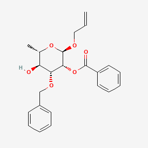 Allyl 2-O-benzoyl-3-O-benzyl-alpha-L-rhamnopyranoside