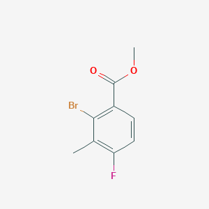 Methyl 2-bromo-4-fluoro-3-methylbenzoate