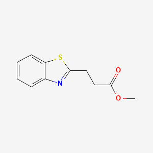 Methyl 3-(benzo[d]thiazol-2-yl)propanoate