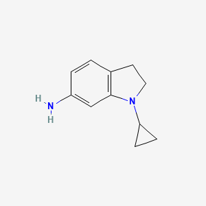 1-Cyclopropylindolin-6-amine