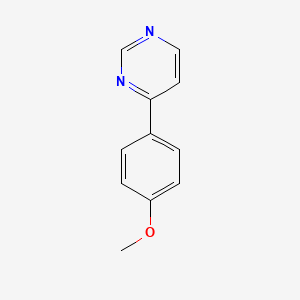 4-(4-Methoxyphenyl)pyrimidine