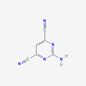 2-Aminopyrimidine-4,6-dicarbonitrile