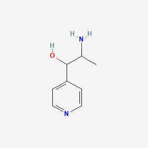 2-Amino-1-(pyridin-4-yl)propan-1-ol