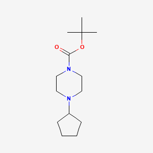 Tert-butyl 4-cyclopentylpiperazine-1-carboxylate