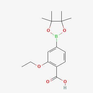 2-Ethoxy-4-(tetramethyl-1,3,2-dioxaborolan-2-yl)benzoic acid