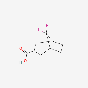 8,8-Difluorobicyclo[3.2.1]octane-3-carboxylic acid