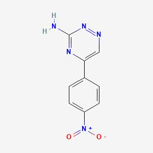 5-(4-Nitrophenyl)-1,2,4-triazin-3-amine