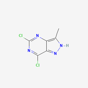 5,7-Dichloro-3-methyl-1H-pyrazolo[4,3-D]pyrimidine