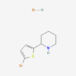 2-(5-Bromo-thiophen-2-yl)-piperidine hydrobromide