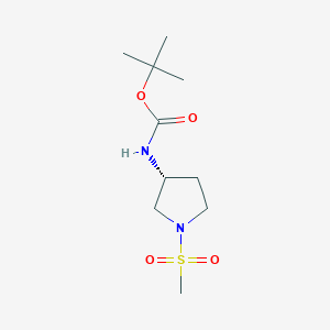 (R)-3-(Boc-amino)-1-(methylsulfonyl)pyrrolidine