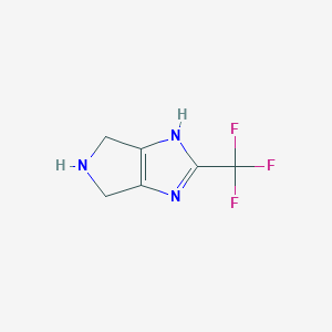 2-(Trifluoromethyl)-1,4,5,6-tetrahydropyrrolo[3,4-d]imidazole