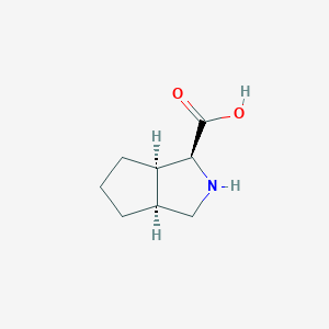 (1S,3aS,6aR)-Octahydrocyclopenta[c]pyrrole-1-carboxylic acid