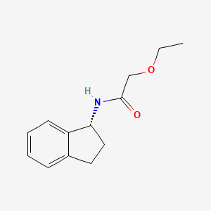 N-[(1R)-2,3-dihydro-1H-inden-1-yl]-2-ethoxyacetamide