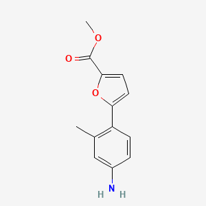 5-(4-Amino-2-methyl-phenyl)-furan-2-carboxylic acid methyl ester