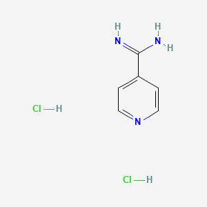 molecular formula C6H9Cl2N3 B11767624 Isonicotinimidamide dihydrochloride 