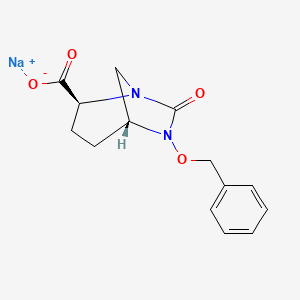 Sodium (1R,2S,5R)-6-(benzyloxy)-7-oxo-1,6-diazabicyclo[3.2.1]octane-2-carboxylate