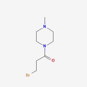 3-Bromo-1-(4-methylpiperazin-1-yl)propan-1-one