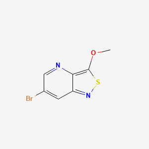 6-Bromo-3-methoxyisothiazolo[4,3-b]pyridine