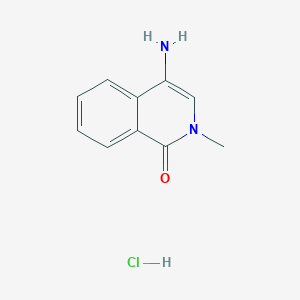 4-Amino-2-methylisoquinolin-1(2H)-one hydrochloride