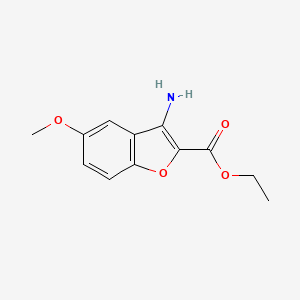 Ethyl 3-amino-5-methoxybenzofuran-2-carboxylate