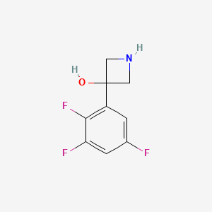 3-(2,3,5-Trifluorophenyl)azetidin-3-ol