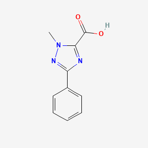 1-Methyl-3-phenyl-1H-1,2,4-triazole-5-carboxylic acid