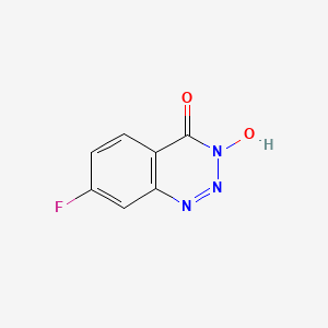 7-Fluoro-3-hydroxybenzo[d][1,2,3]triazin-4(3H)-one